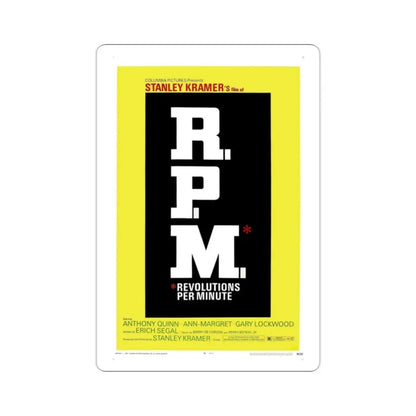 RPM 1970 Movie Poster STICKER Vinyl Die-Cut Decal - The Sticker Space