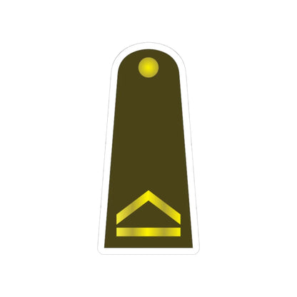 RTA 04 (Thailand) (Military Rank) STICKER Vinyl Kiss-Cut Decal 4 Inch White - The Sticker Space