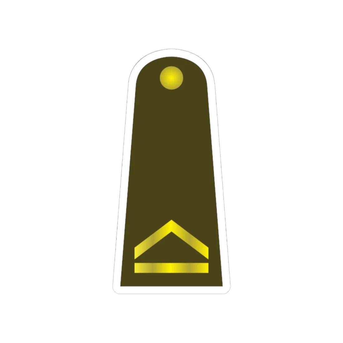 RTA 04 (Thailand) (Military Rank) STICKER Vinyl Kiss-Cut Decal 6 Inch White - The Sticker Space