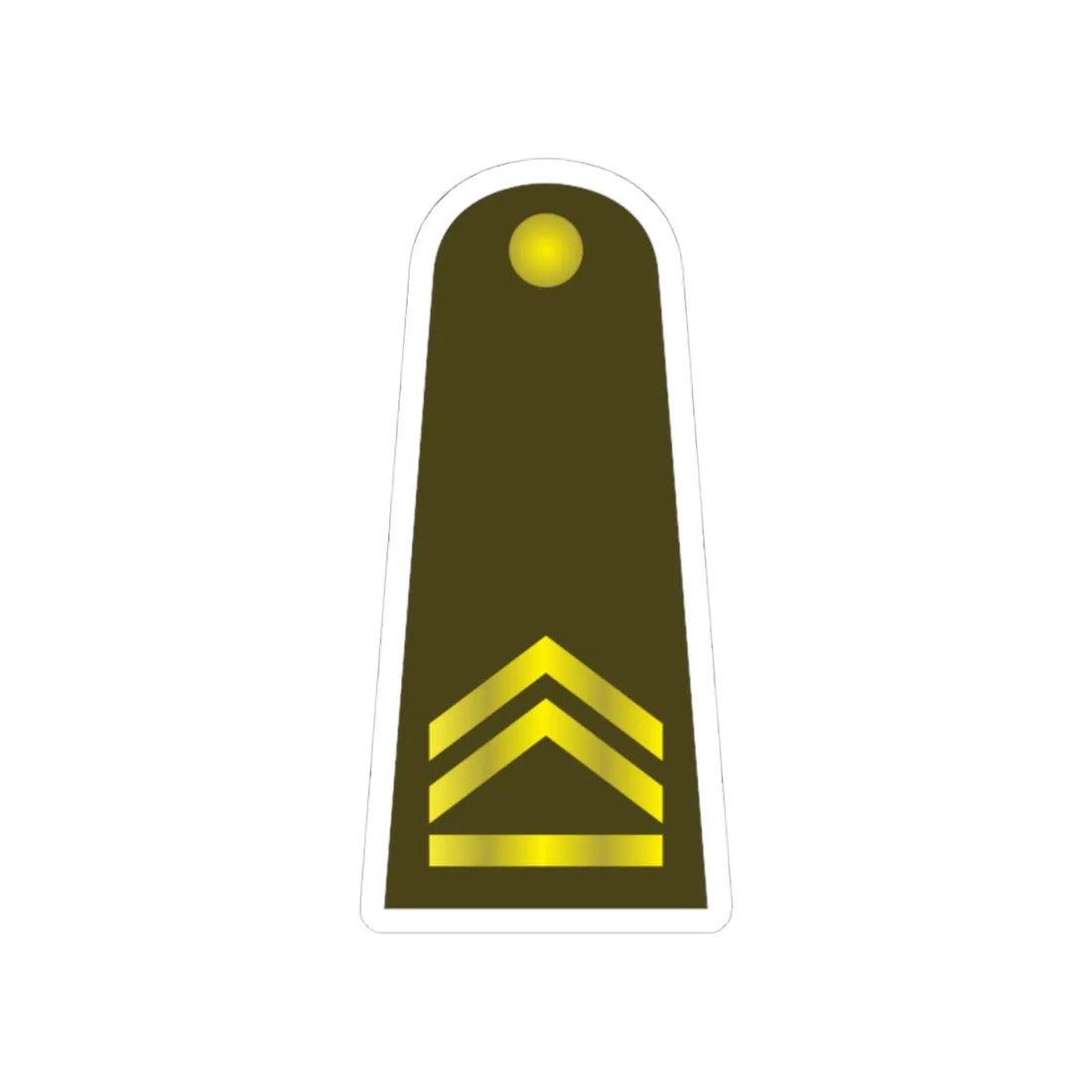 RTA 05 (Thailand) (Military Rank) STICKER Vinyl Kiss-Cut Decal 4 Inch White - The Sticker Space