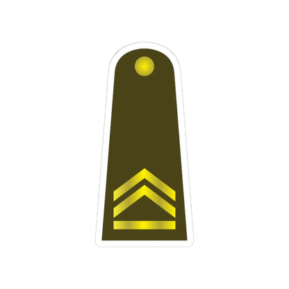 RTA 05 (Thailand) (Military Rank) STICKER Vinyl Kiss-Cut Decal 6 Inch White - The Sticker Space