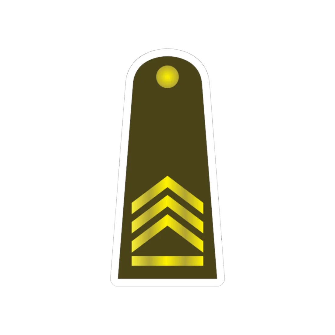 RTA 06 (Thailand) (Military Rank) STICKER Vinyl Kiss-Cut Decal 4 Inch White - The Sticker Space