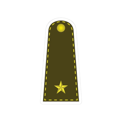 RTA 07 (Thailand) (Military Rank) STICKER Vinyl Kiss-Cut Decal 3 Inch White - The Sticker Space