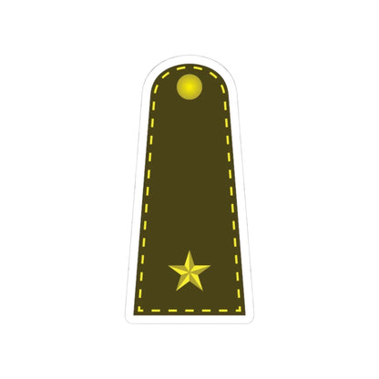 RTA 07 (Thailand) (Military Rank) STICKER Vinyl Kiss-Cut Decal 4 Inch White - The Sticker Space