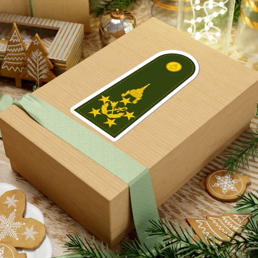 RTA OF 10 Field Marshal (Thailand) (Military Rank) STICKER Vinyl Kiss-Cut Decal - The Sticker Space