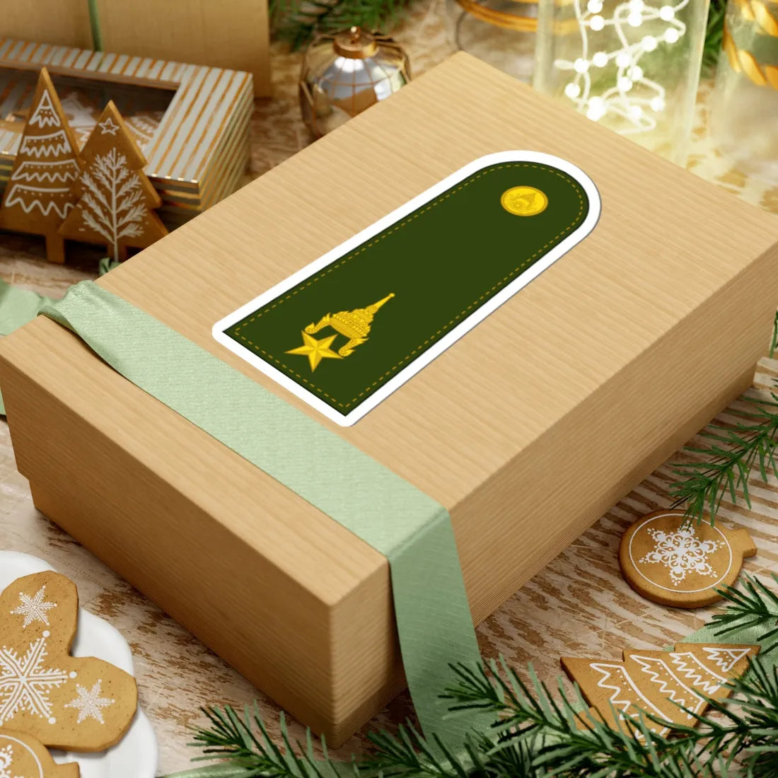 RTA OF 3 Major (Thailand) (Military Rank) STICKER Vinyl Kiss-Cut Decal - The Sticker Space