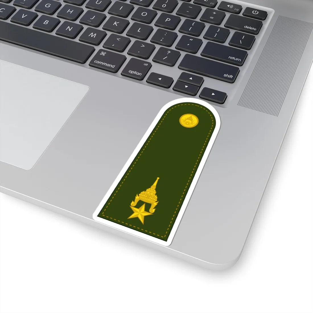 RTA OF 3 Major (Thailand) (Military Rank) STICKER Vinyl Kiss-Cut Decal - The Sticker Space