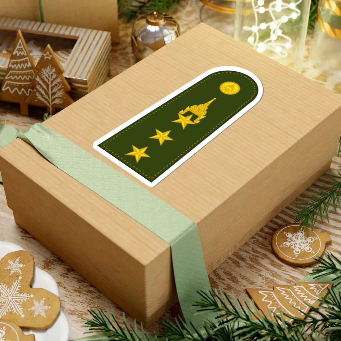 RTA OF 5 Colonel (Thailand) (Military Rank) STICKER Vinyl Kiss-Cut Decal - The Sticker Space