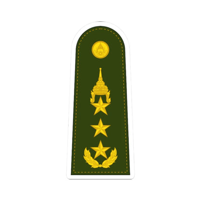 RTA OF 8 Lieutenant General (Thailand) (Military Rank) STICKER Vinyl Kiss-Cut Decal - The Sticker Space