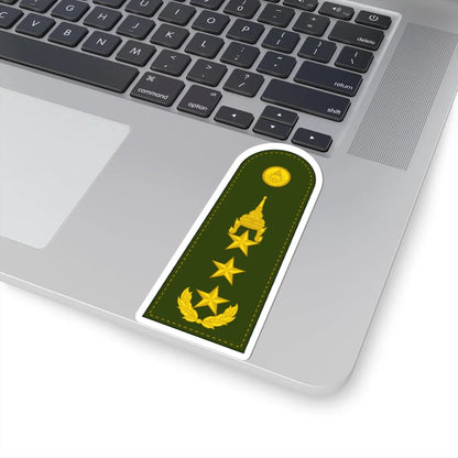 RTA OF 8 Lieutenant General (Thailand) (Military Rank) STICKER Vinyl Kiss-Cut Decal - The Sticker Space