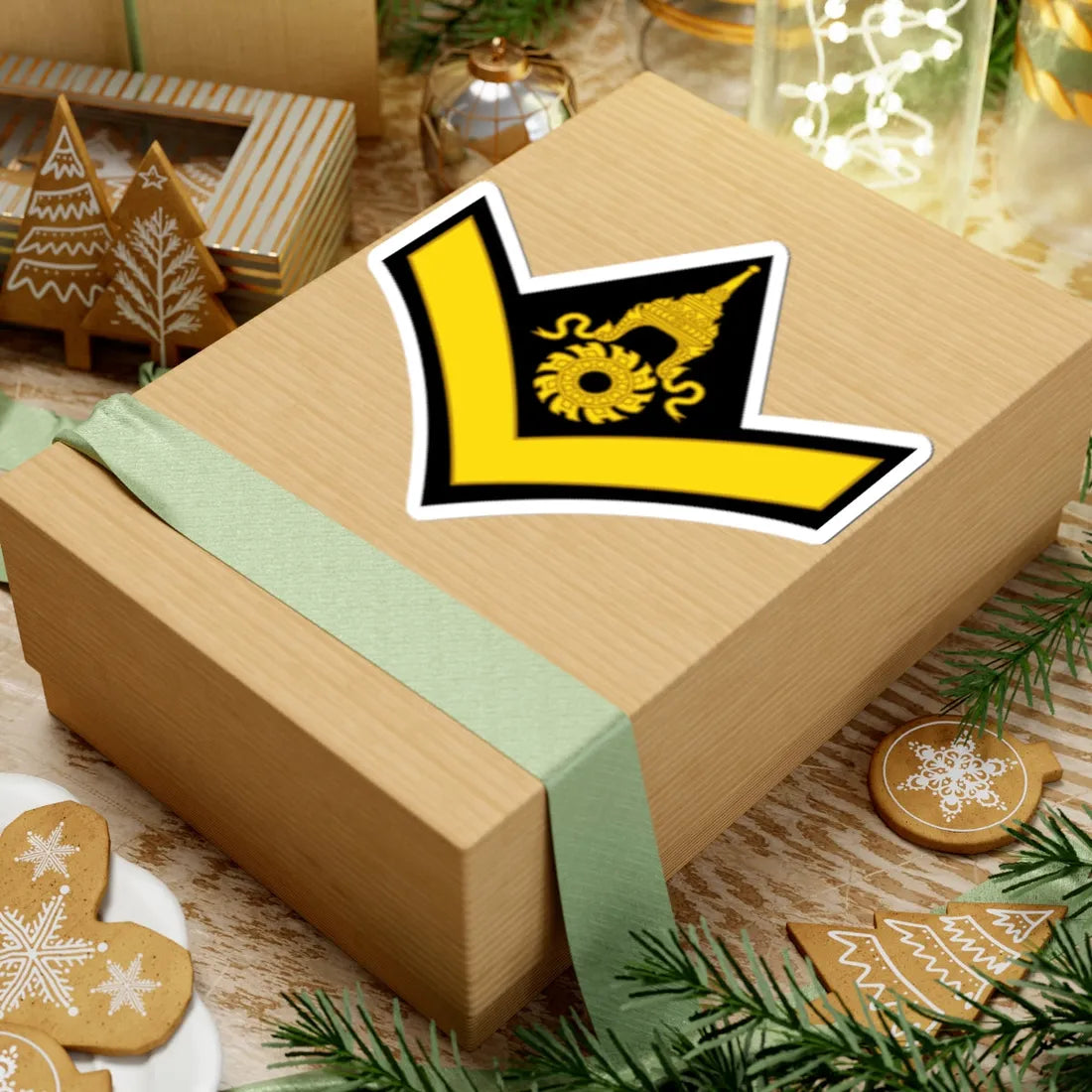 RTA OR 3 Lance Corporal (Thailand) (Military Rank) STICKER Vinyl Kiss-Cut Decal - The Sticker Space