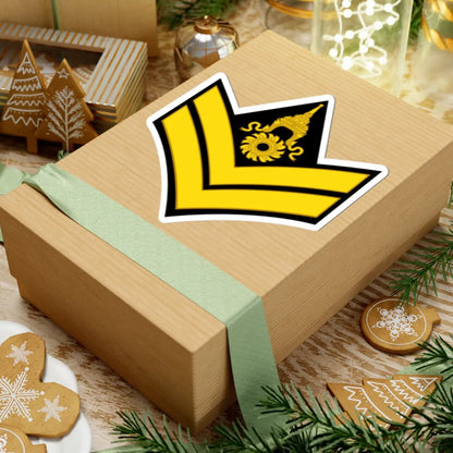 RTA OR 4 Corporal (Thailand) (Military Rank) STICKER Vinyl Kiss-Cut Decal - The Sticker Space