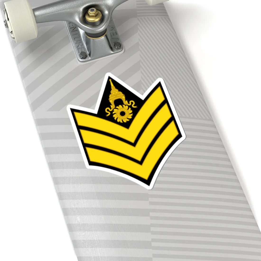 RTA OR 5 Sergeant (Thailand) (Military Rank) STICKER Vinyl Kiss-Cut Decal - The Sticker Space