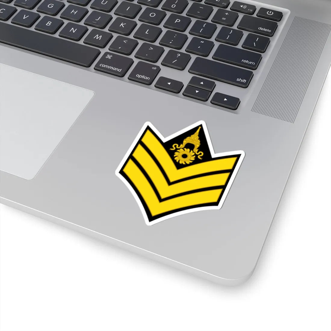 RTA OR 5 Sergeant (Thailand) (Military Rank) STICKER Vinyl Kiss-Cut Decal - The Sticker Space