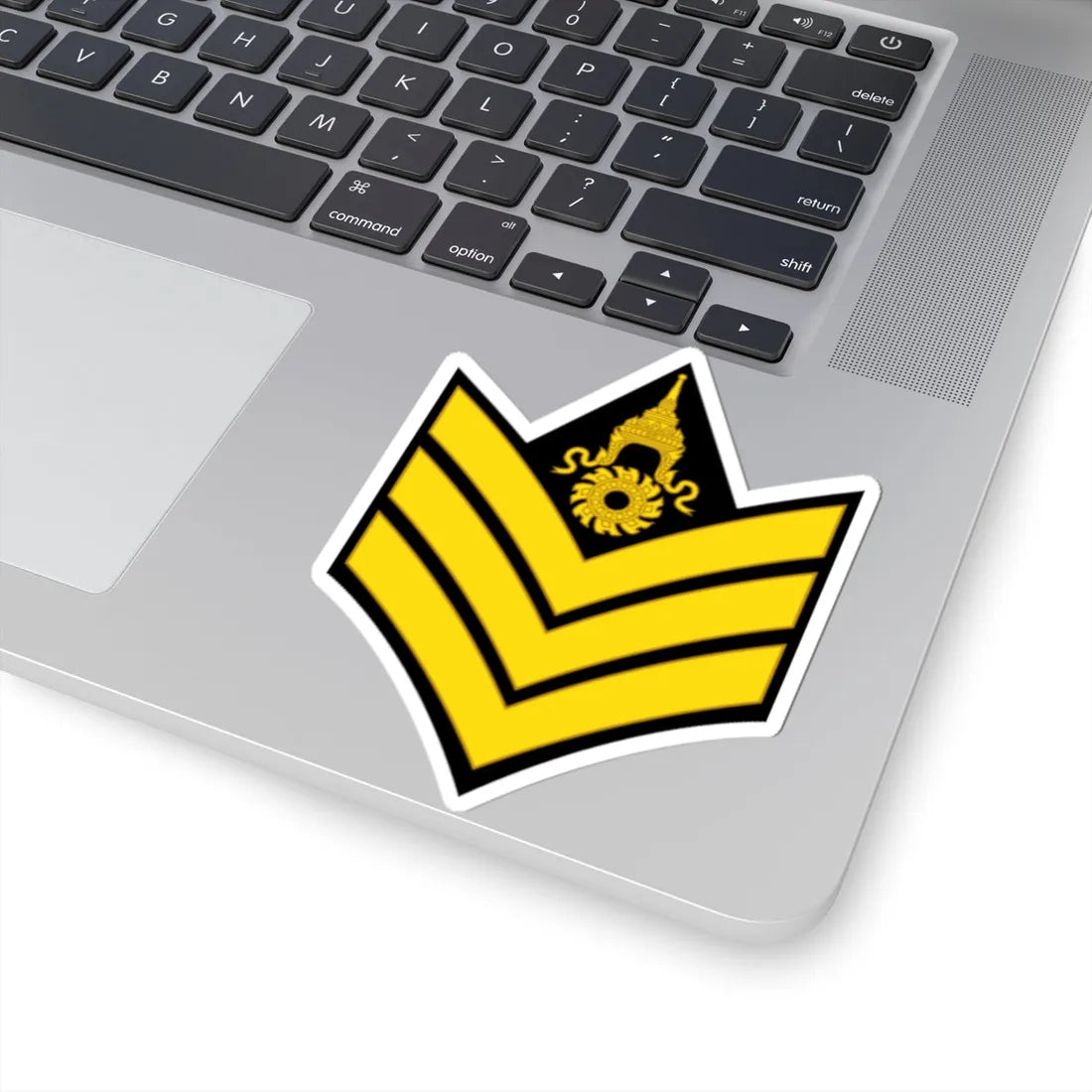 RTA OR 5 Sergeant (Thailand) (Military Rank) STICKER Vinyl Kiss-Cut Decal - The Sticker Space