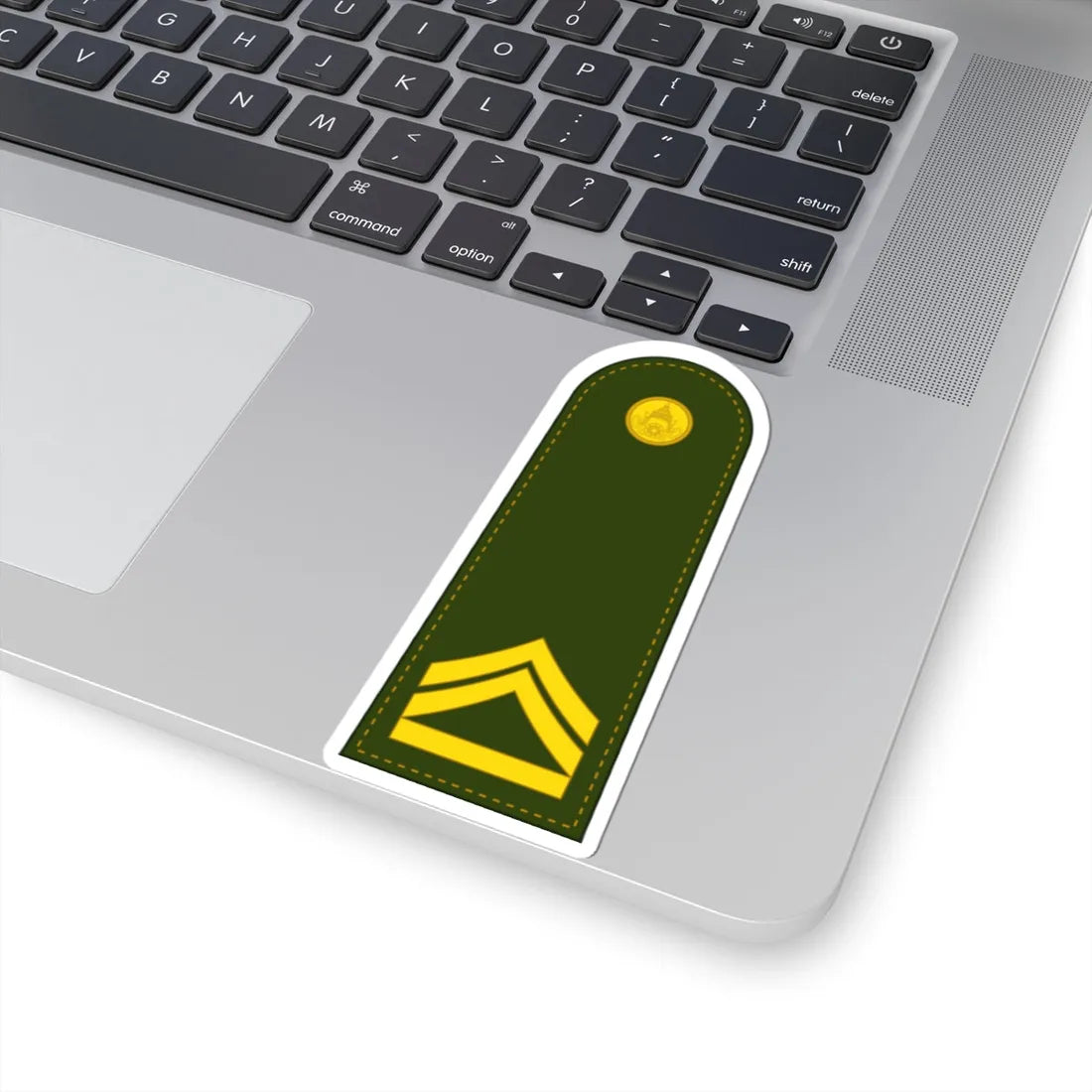 RTA OR 8 Master Sergeant 2nd Class (Thailand) (Military Rank) STICKER Vinyl Kiss-Cut Decal - The Sticker Space