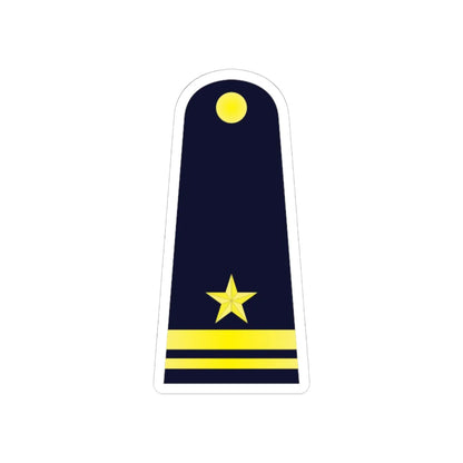 RTAF 02 (Thailand) (Military Rank) STICKER Vinyl Kiss-Cut Decal 6 Inch White - The Sticker Space