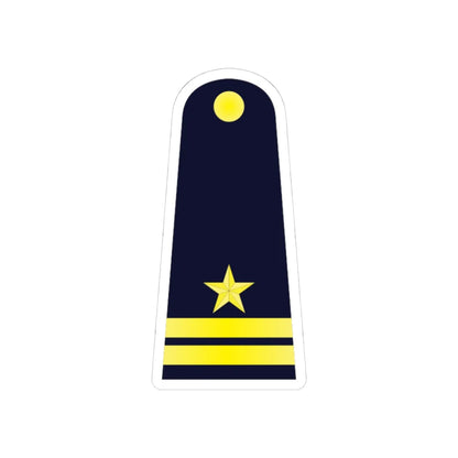 RTAF 03 (Thailand) (Military Rank) STICKER Vinyl Kiss-Cut Decal 4 Inch White - The Sticker Space