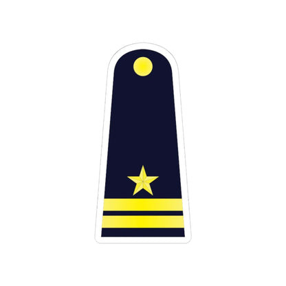 RTAF 03 (Thailand) (Military Rank) STICKER Vinyl Kiss-Cut Decal 6 Inch White - The Sticker Space