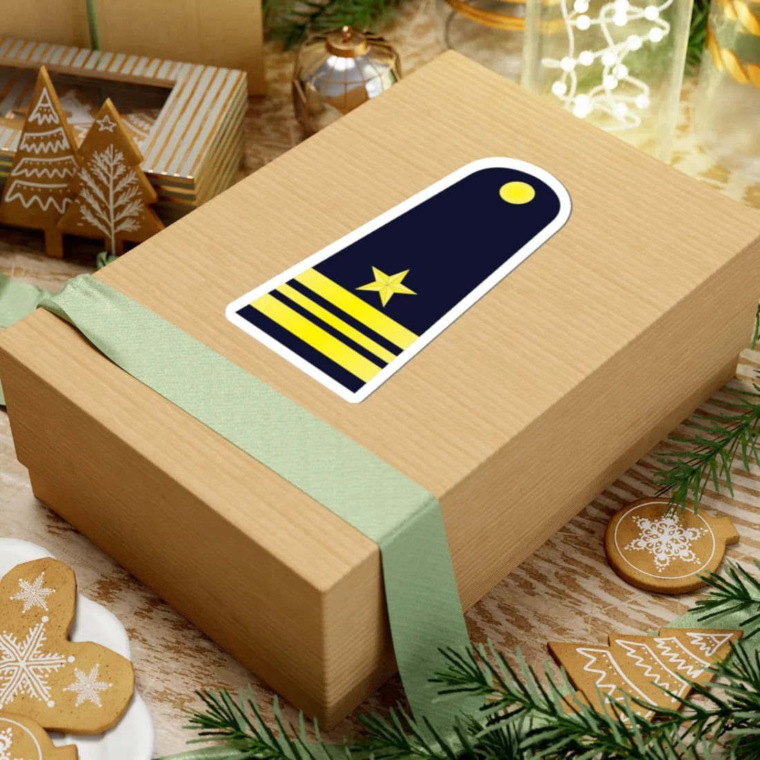 RTAF 04 (Thailand) (Military Rank) STICKER Vinyl Kiss-Cut Decal - The Sticker Space