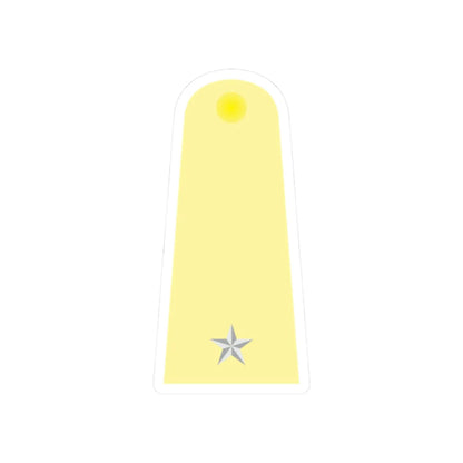 RTAF 06.5 (Thailand) (Military Rank) STICKER Vinyl Kiss-Cut Decal 2 Inch White - The Sticker Space