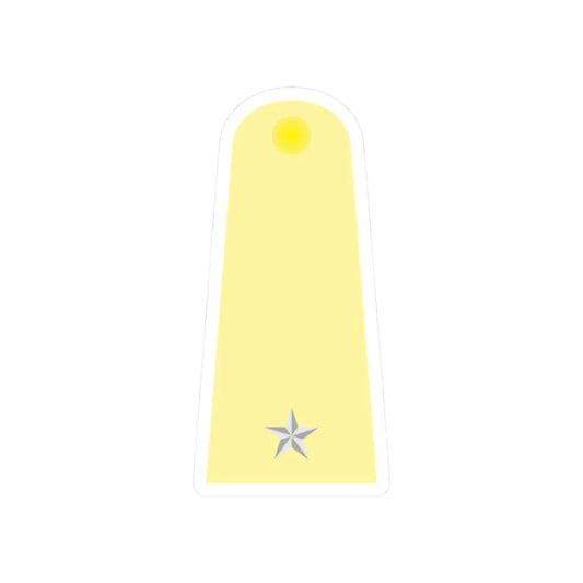 RTAF 06.5 (Thailand) (Military Rank) STICKER Vinyl Kiss-Cut Decal 2 Inch White - The Sticker Space