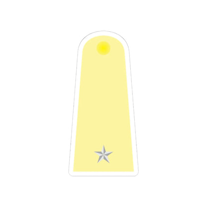 RTAF 06.5 (Thailand) (Military Rank) STICKER Vinyl Kiss-Cut Decal 6 Inch White - The Sticker Space