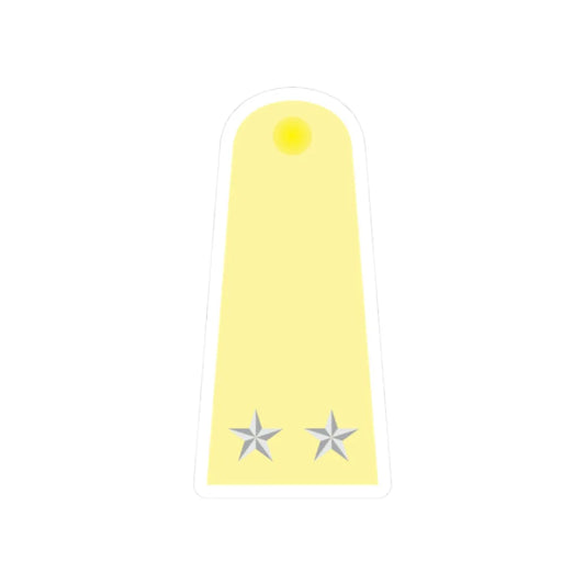 RTAF 07 (Thailand) (Military Rank) STICKER Vinyl Kiss-Cut Decal 2 Inch White - The Sticker Space