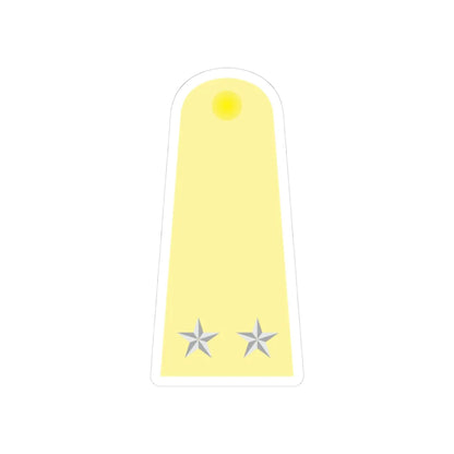 RTAF 07 (Thailand) (Military Rank) STICKER Vinyl Kiss-Cut Decal 3 Inch White - The Sticker Space