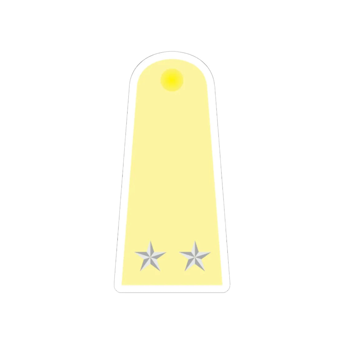 RTAF 07 (Thailand) (Military Rank) STICKER Vinyl Kiss-Cut Decal 6 Inch White - The Sticker Space