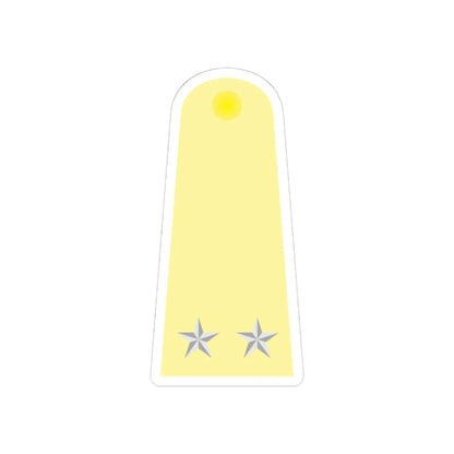 RTAF 07 (Thailand) (Military Rank) STICKER Vinyl Kiss-Cut Decal 6 Inch White - The Sticker Space