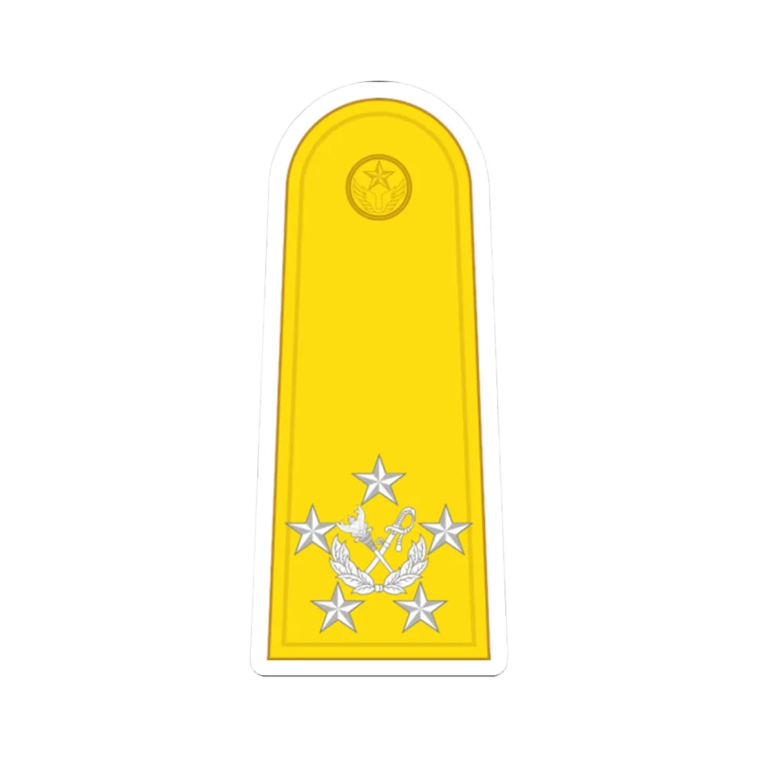 RTAF OF 10 Marshal of the Royal Thai Air Force (Thailand) (Military Rank) STICKER Vinyl Kiss-Cut Decal - The Sticker Space