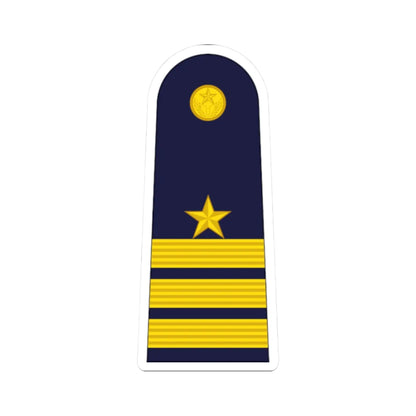 RTAF OF 4 Wing Commander (Thailand) (Military Rank) STICKER Vinyl Kiss-Cut Decal 2 Inch White - The Sticker Space