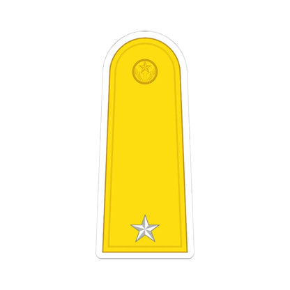 RTAF OF 6 Air Commodore (Thailand) (Military Rank) STICKER Vinyl Kiss-Cut Decal 4 Inch White - The Sticker Space