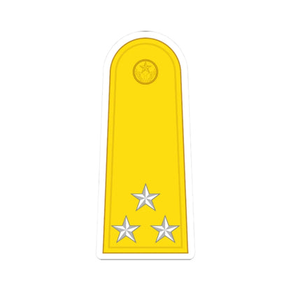 RTAF OF 8 Air Marshal (Thailand) (Military Rank) STICKER Vinyl Kiss-Cut Decal 2 Inch White - The Sticker Space