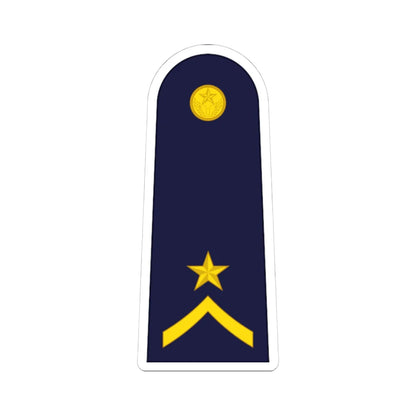 RTAF OR 7 Flight Sergeant 3rd Class (Thailand) (Military Rank) STICKER Vinyl Kiss-Cut Decal 4 Inch White - The Sticker Space