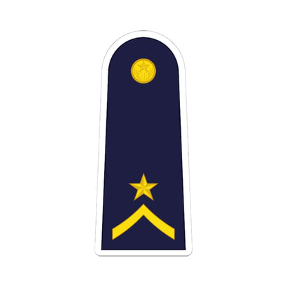 RTAF OR 7 Flight Sergeant 3rd Class (Thailand) (Military Rank) STICKER Vinyl Kiss-Cut Decal 6 Inch White - The Sticker Space
