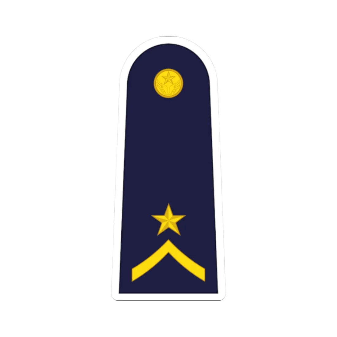 RTAF OR 7 Flight Sergeant 3rd Class (Thailand) (Military Rank) STICKER Vinyl Kiss-Cut Decal - The Sticker Space