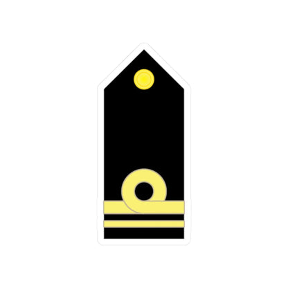 RTN 02 (Thailand) (Military Rank) STICKER Vinyl Kiss-Cut Decal 2 Inch White - The Sticker Space