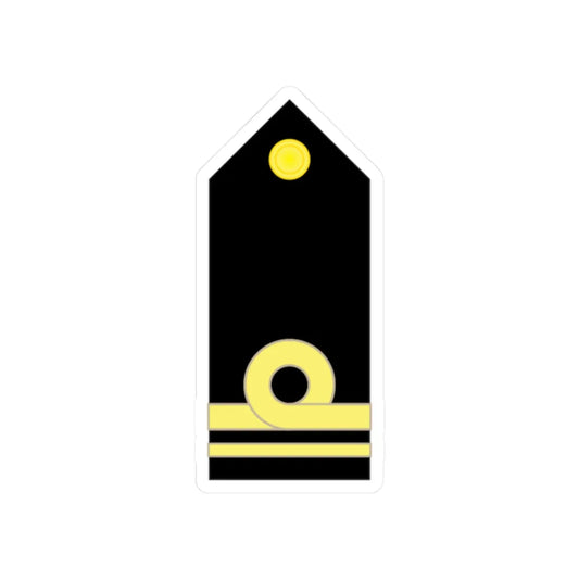 RTN 02 (Thailand) (Military Rank) STICKER Vinyl Kiss-Cut Decal 2 Inch White - The Sticker Space