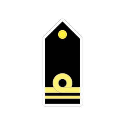 RTN 02 (Thailand) (Military Rank) STICKER Vinyl Kiss-Cut Decal 6 Inch White - The Sticker Space