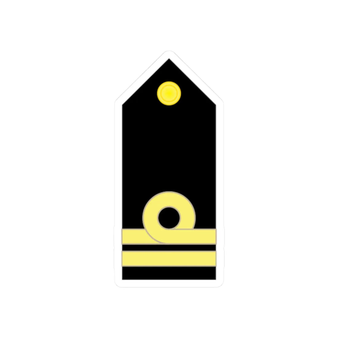 RTN 03 (Thailand) (Military Rank) STICKER Vinyl Kiss-Cut Decal 2 Inch White - The Sticker Space