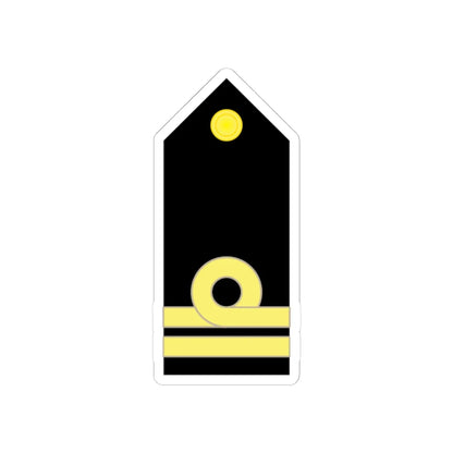 RTN 03 (Thailand) (Military Rank) STICKER Vinyl Kiss-Cut Decal 4 Inch White - The Sticker Space