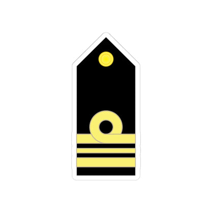 RTN 04 (Thailand) (Military Rank) STICKER Vinyl Kiss-Cut Decal 4 Inch White - The Sticker Space