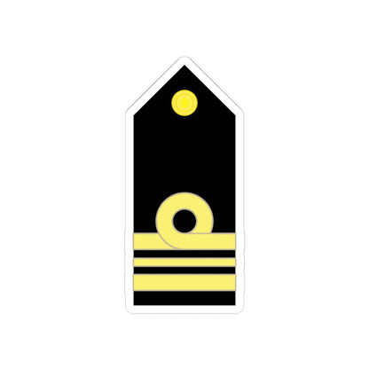 RTN 04 (Thailand) (Military Rank) STICKER Vinyl Kiss-Cut Decal 6 Inch White - The Sticker Space