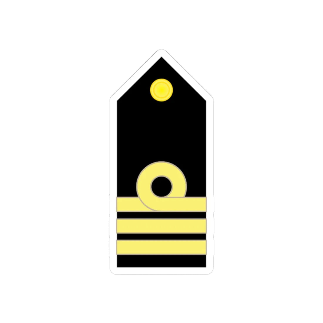 RTN 05 (Thailand) (Military Rank) STICKER Vinyl Kiss-Cut Decal 3 Inch White - The Sticker Space