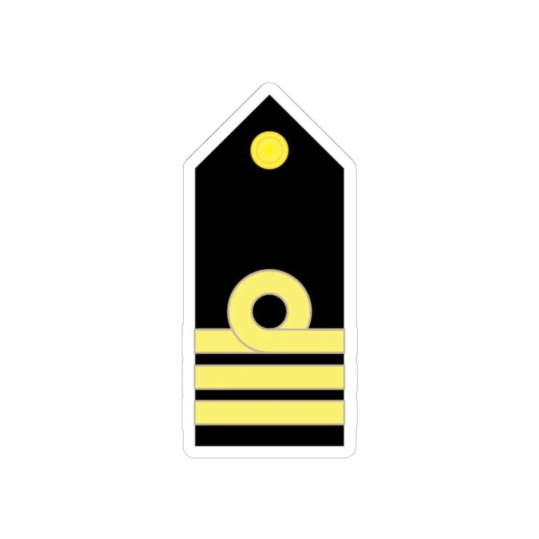 RTN 05 (Thailand) (Military Rank) STICKER Vinyl Kiss-Cut Decal 4 Inch White - The Sticker Space