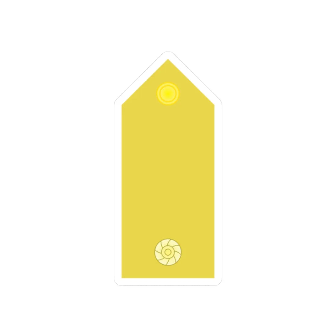 RTN 07 (Thailand) (Military Rank) STICKER Vinyl Kiss-Cut Decal 2 Inch White - The Sticker Space