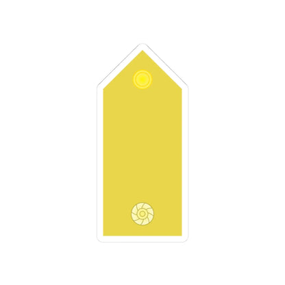 RTN 07 (Thailand) (Military Rank) STICKER Vinyl Kiss-Cut Decal 3 Inch White - The Sticker Space