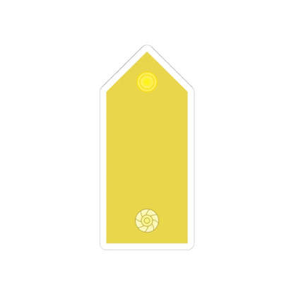 RTN 07 (Thailand) (Military Rank) STICKER Vinyl Kiss-Cut Decal 4 Inch White - The Sticker Space